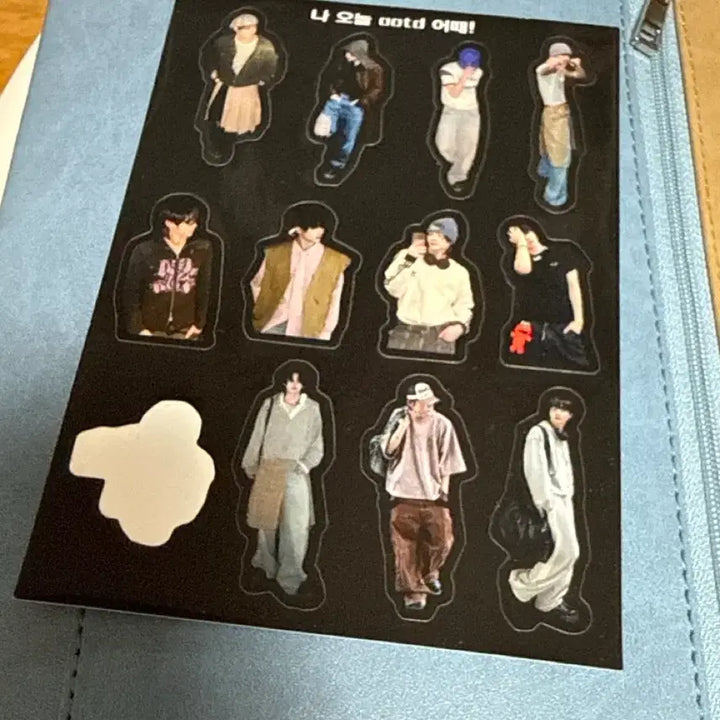 [BUNJANG] ENHYPEN Nicholas OOTD Sticker Set / 앤팀 니콜라스 비공굿 스티커