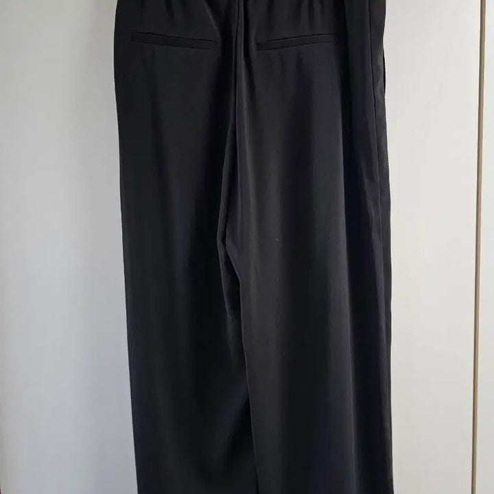 [BUNJANG] Zara Black Wide Pants M Size / (새상품) 자라 블랙 와이드 팬츠 M 사이즈