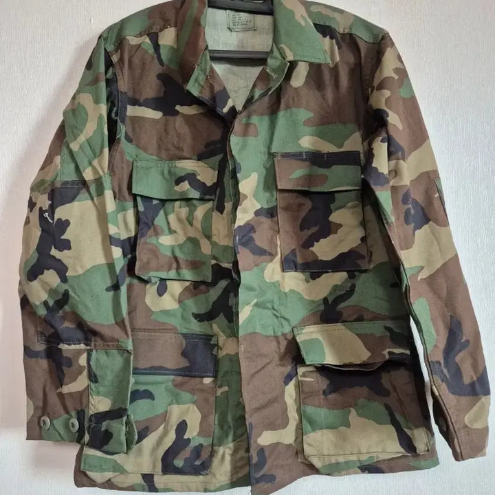 [BUNJANG] Military Woodland Camo Field Jacket (Early Model, Size S-S) / 밀리터리 우드랜드 카모 야상 자켓 초기형 S-S 사이즈