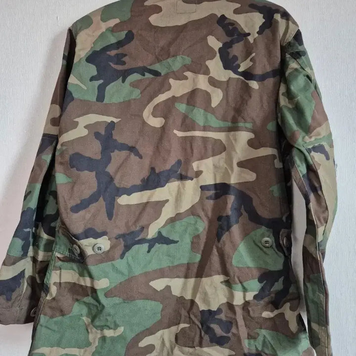 [BUNJANG] Military Woodland Camo Field Jacket (Early Model, Size S-S) / 밀리터리 우드랜드 카모 야상 자켓 초기형 S-S 사이즈