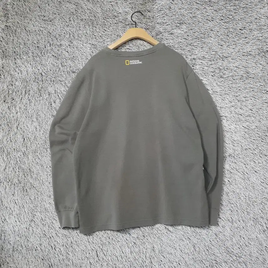 [BUNJANG] National Geographic Sweatshirt Sleeve T-shirt / 내셔널지오그래픽 맨투맨 슬리브 티셔츠 2200024