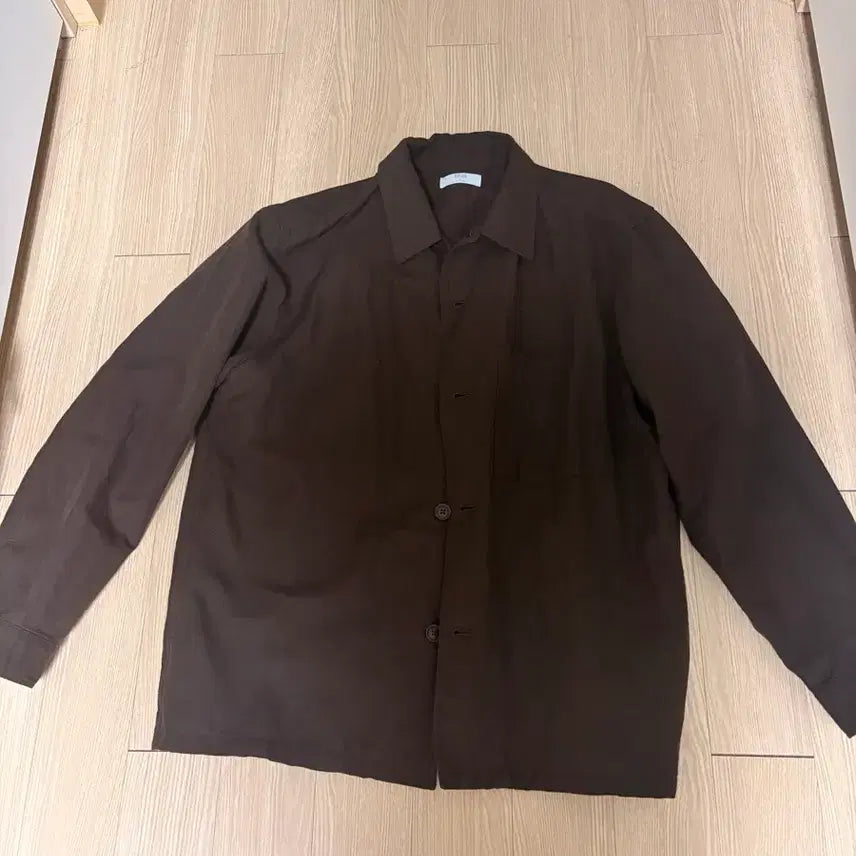 [BUNJANG] Uniqlo Cotton Linen Shirt XL / (XL)유니클로 코튼 리넨셔츠