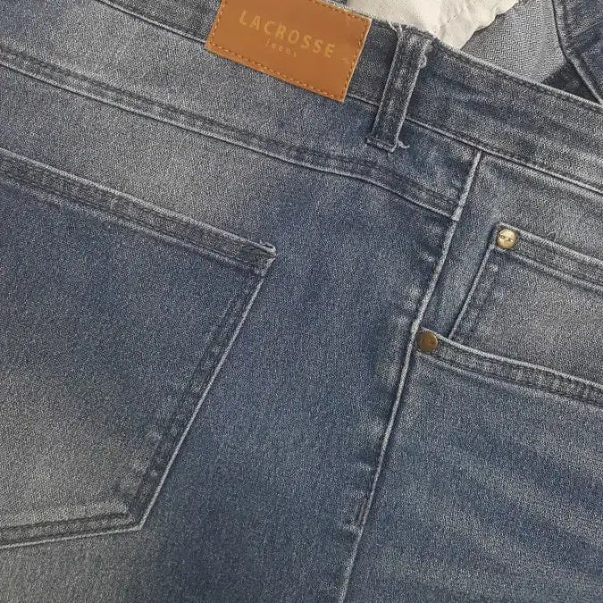 [BUNJANG] Lacoste Genuine Big Size 38-inch Stretch Denim Pants / 라코스테 정품(사방스판) 빅사이즈대님 38인치(No.246)드라이완료!