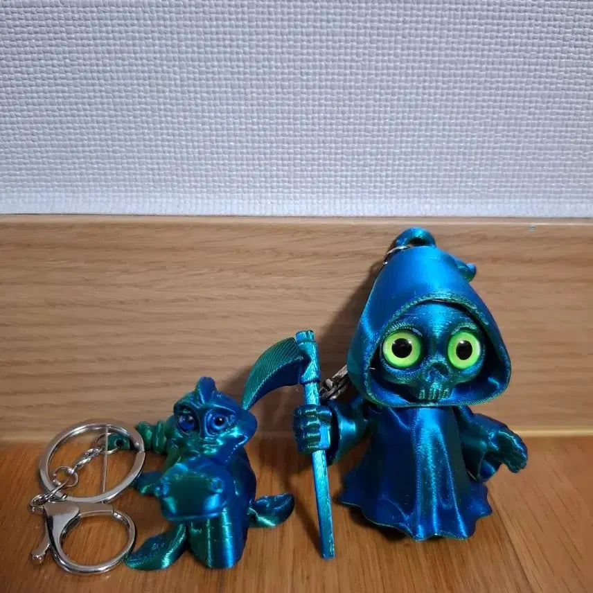 [BUNJANG] Articulated Figure Keychain Bundle Set (2 pcs) / 관절 피규어 키링 2개 일괄 팔아요.