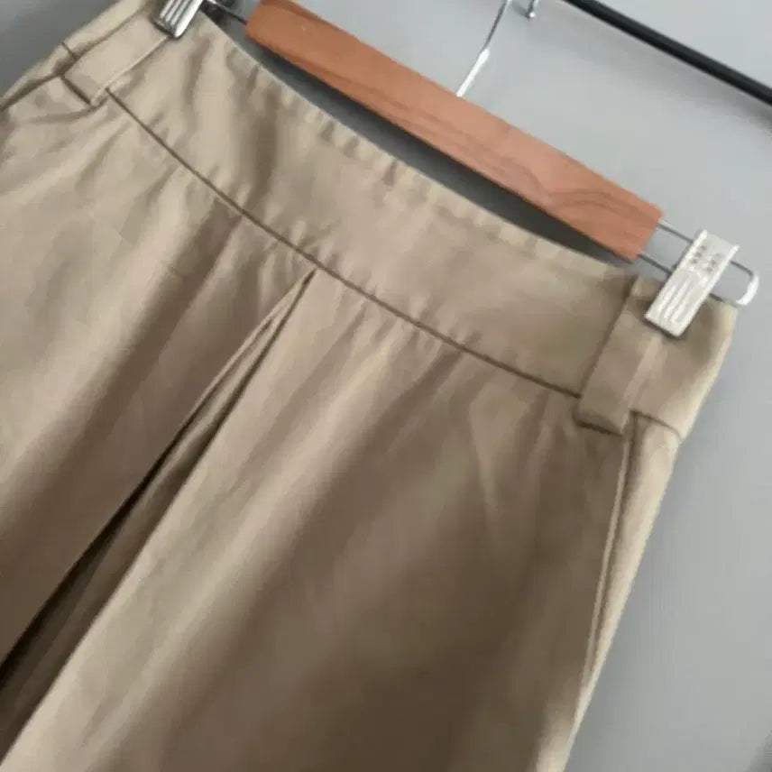 [BUNJANG] Margaret Howell Midi Skirt Beige Cotton / 마가렛호웰 스커트