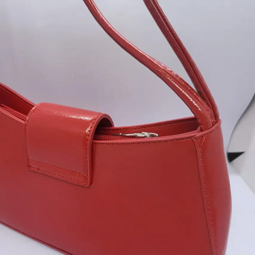 [BUNJANG] Red Baguette Shoulder Bag / 가방