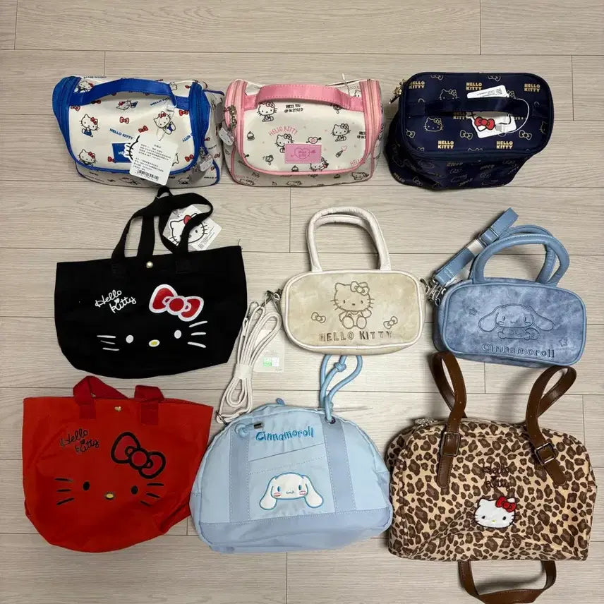 [BUNJANG] Sanrio Hello Kitty Crossbody &amp; Tote Bag / 산리오 키티 크로스백 및 토드백 저렴하게 판매합니다. (새상품)
