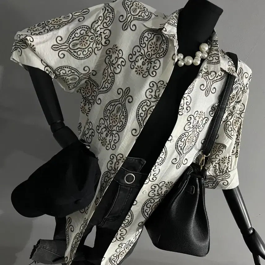 [BUNJANG] Antique Knot Shirt / 앤틱매듭셔츠/셔츠/남방
