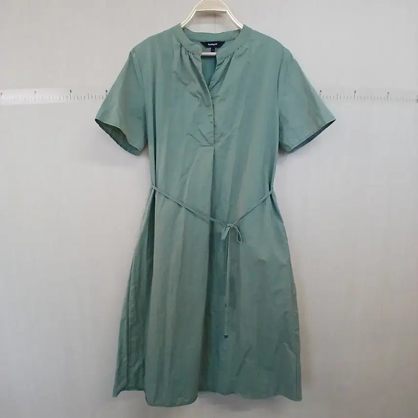 [BUNJANG] Bonis Park Mint Short Sleeve Shirt Dress / 보니스팍 민트색 반팔 셔츠 원피스