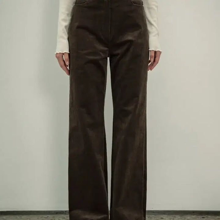 [BUNJANG] SIAJU High Waist Corduroy Pants (SIPT7056) / 시야주 코듀로이 바지 / SIPT7056 high waist cordur