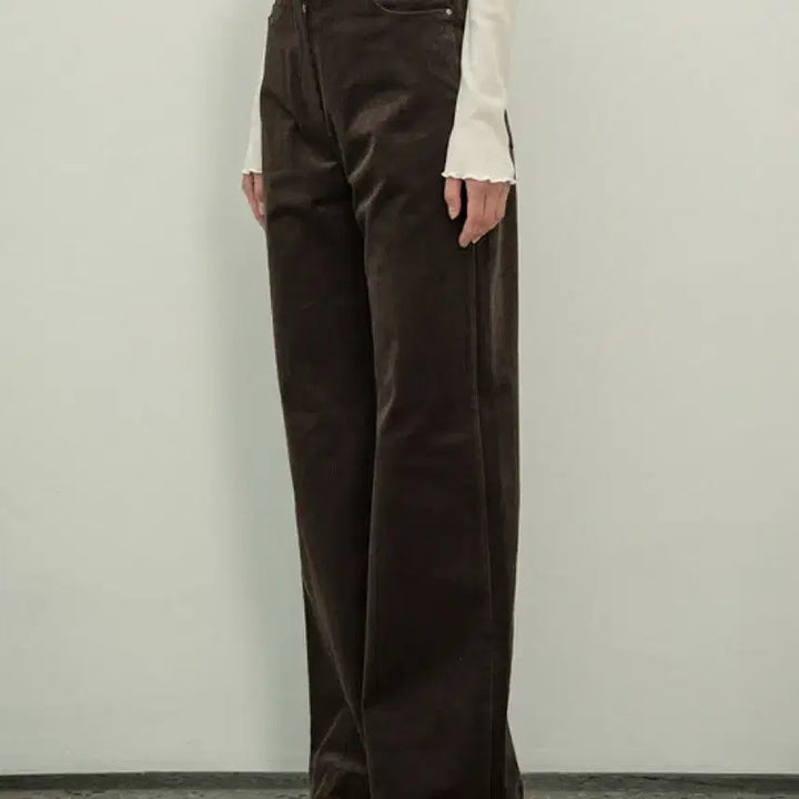 [BUNJANG] SIAJU High Waist Corduroy Pants (SIPT7056) / 시야주 코듀로이 바지 / SIPT7056 high waist cordur
