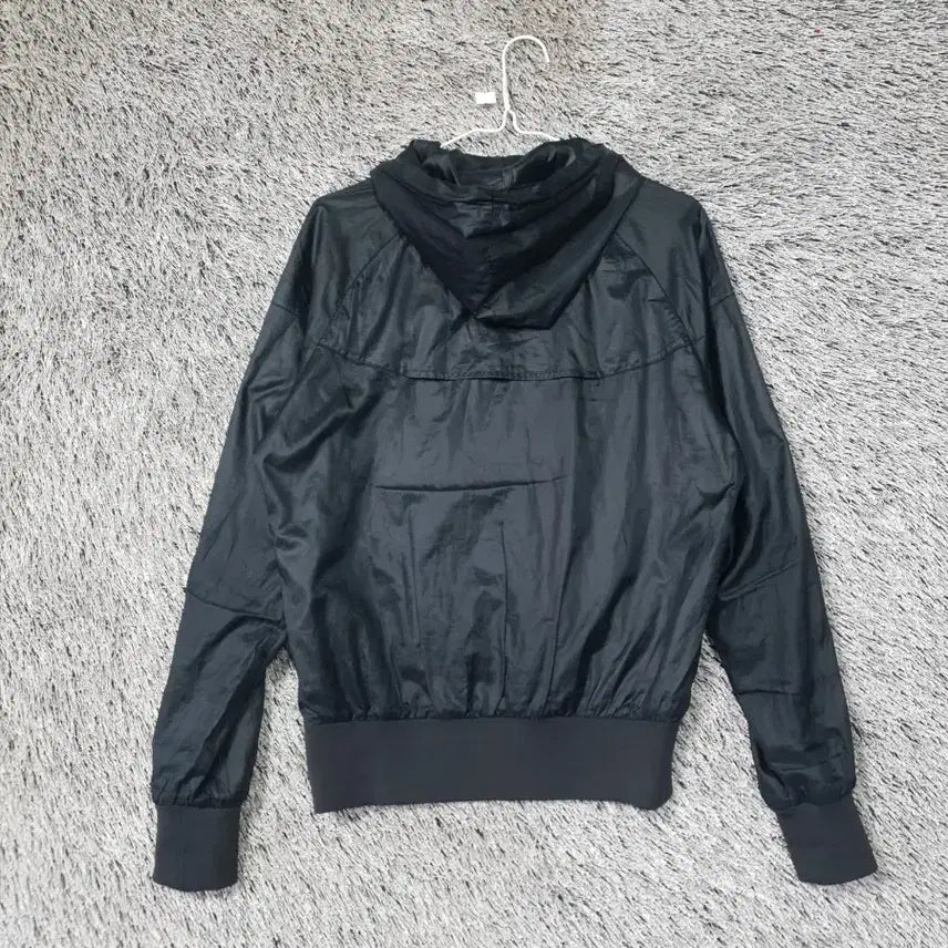 [BUNJANG] Nike Black Hooded Windbreaker Track Jacket / 나이키 블랙 후드 바람막이 트랙탑 자켓 3200154