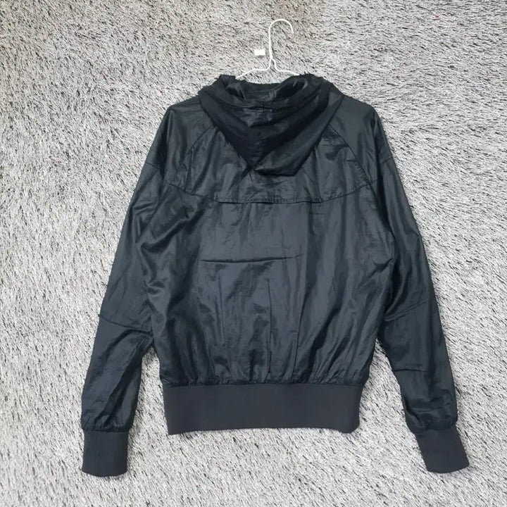 [BUNJANG] Nike Black Hooded Windbreaker Track Jacket / 나이키 블랙 후드 바람막이 트랙탑 자켓 3200154