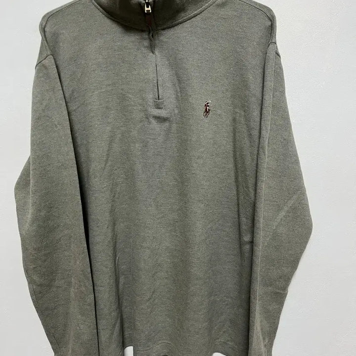 [BUNJANG] Polo Ralph Lauren Half-Zip Sweatshirt / 폴로 랄프로렌 하프집업 맨투맨