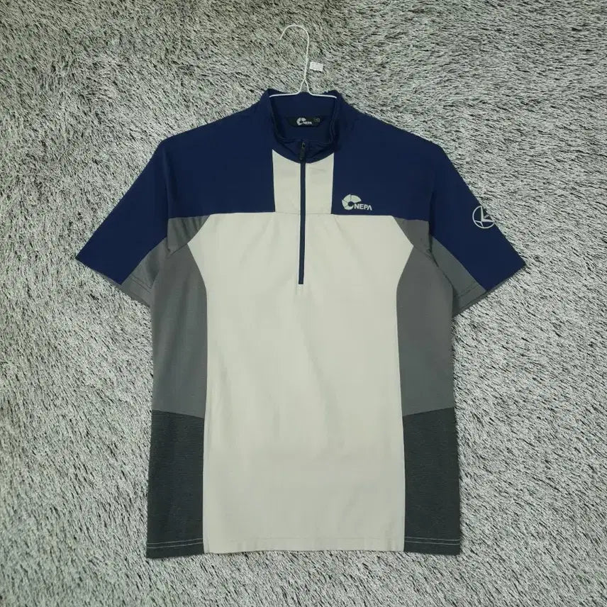 [BUNJANG] Nepa Color-Block Short-Sleeve T-Shirt / 네파 반팔 티셔츠 배색 디자인 1001246