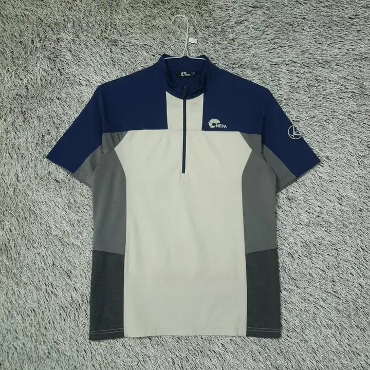 [BUNJANG] Nepa Color-Block Short-Sleeve T-Shirt / 네파 반팔 티셔츠 배색 디자인 1001246
