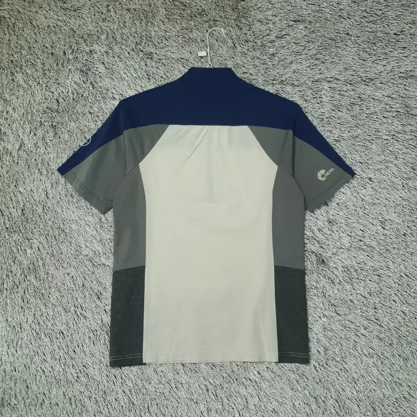 [BUNJANG] Nepa Color-Block Short-Sleeve T-Shirt / 네파 반팔 티셔츠 배색 디자인 1001246