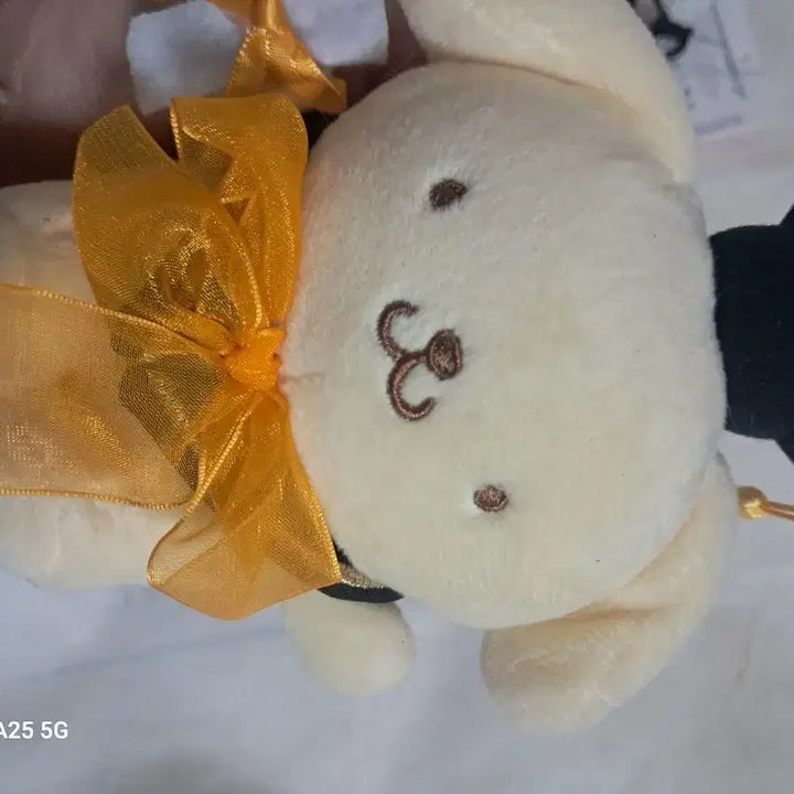 [BUNJANG] Sanrio Pochacco/Pompompurin Graduation Plush Keychain / 산리오 졸업 포챠코/폼폼푸린 인형 키링