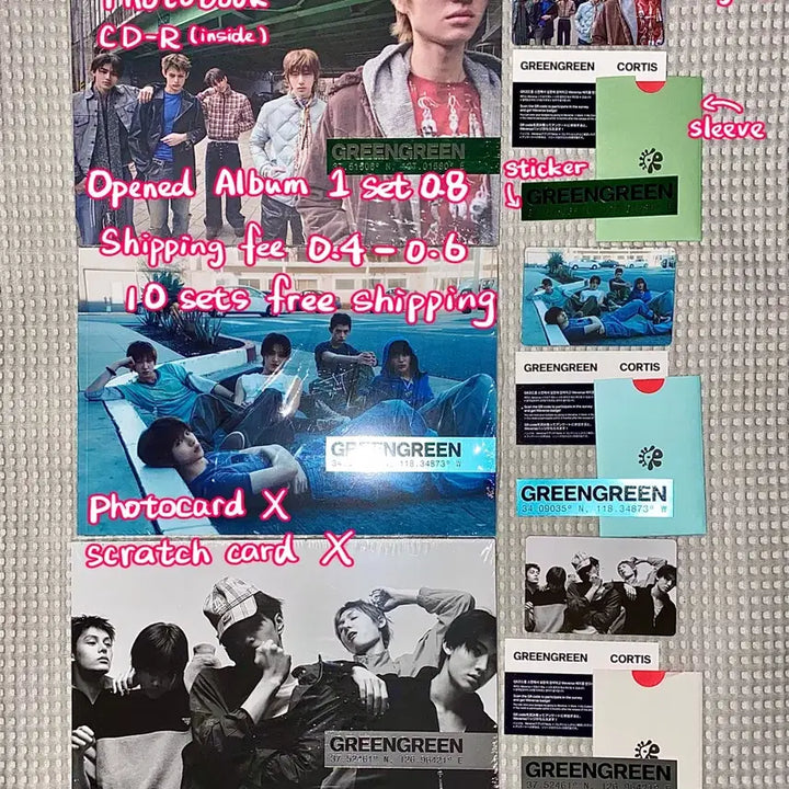 [BUNJANG] Cortis Photocard / 코르티스 포카 양도