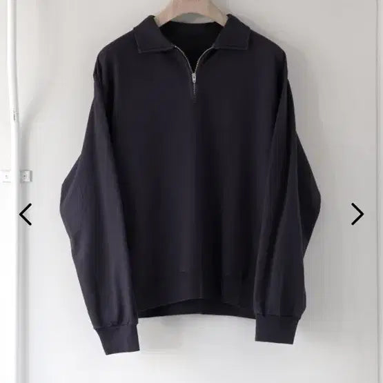 [BUNJANG] Comoli Cotton Silk Jersey Long Sleeve T-Shirt / 코모리 코튼 실크 저지