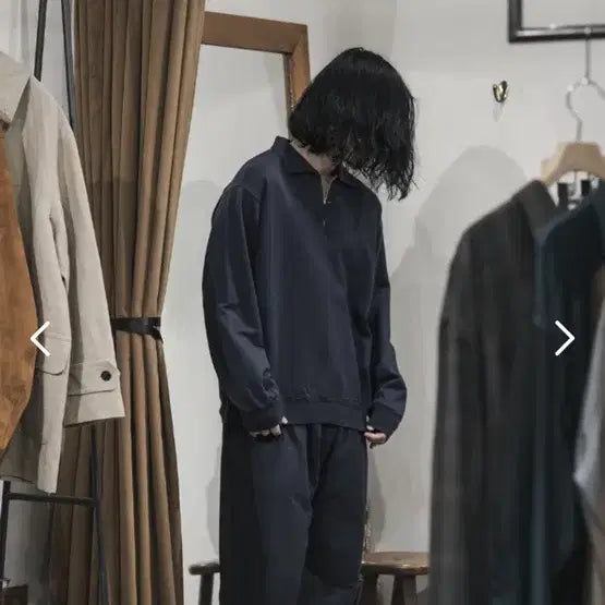 [BUNJANG] Comoli Cotton Silk Jersey Long Sleeve T-Shirt / 코모리 코튼 실크 저지