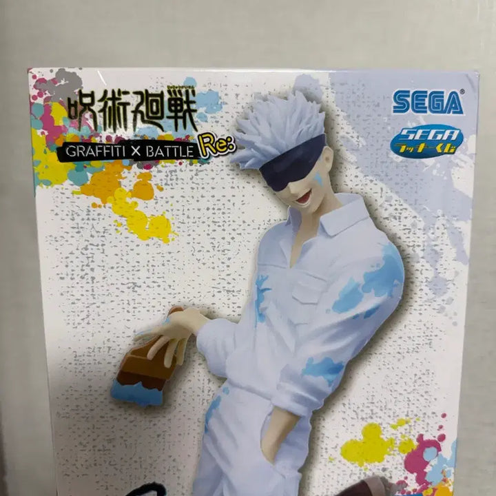 [BUNJANG] Jujutsu Kaisen Graffiti x Battle SEGA Satoru Gojo Figure / 주술회전 그래피티 x 배틀 세가 고죠 사토루 피규어 graffiti 판매