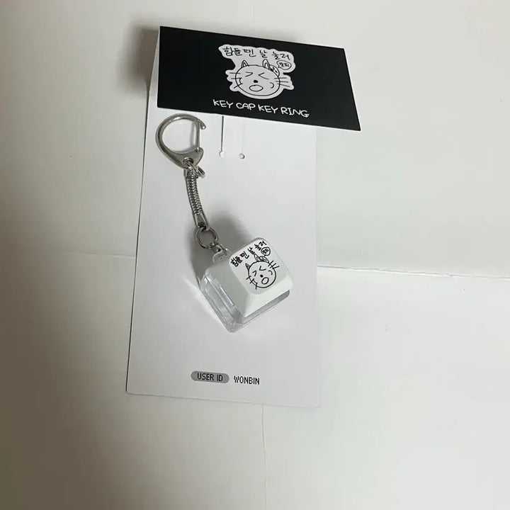 [BUNJANG] RIIZE Wonbin Keycap Keyring / 라이즈 원빈 키캡 키링