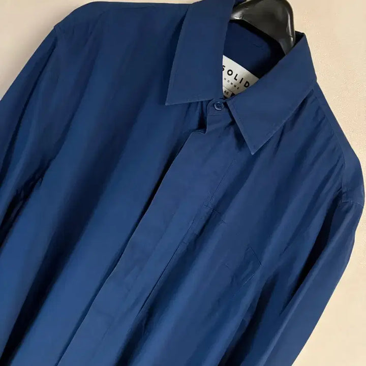 [BUNJANG] Solid Homme Oversized Fit Shirt Size 46 (100) / 솔리드옴므정품 오버핏셔츠46(100)