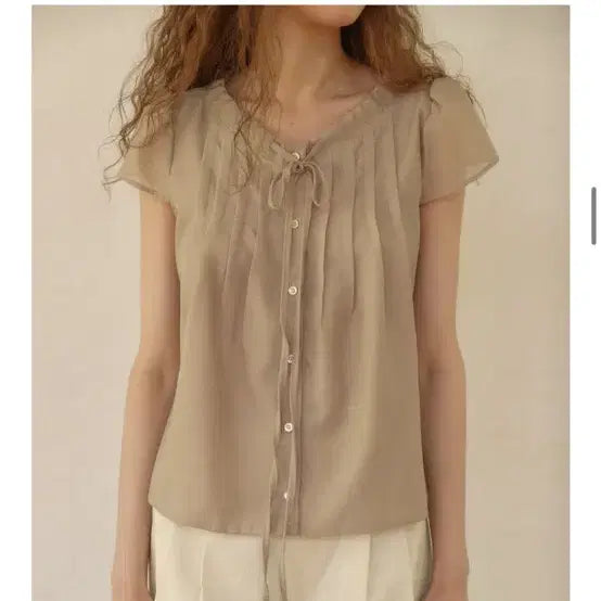 [BUNJANG] Auro Chiffon Blouse / [아우로] chiffon blouse