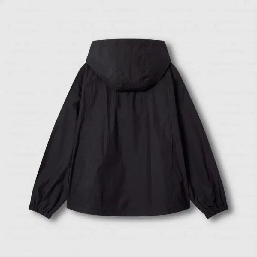 [BUNJANG] Oversized Hooded Jumper Jacket Black / 자주 오버핏 사각사각 후드점퍼 새제품