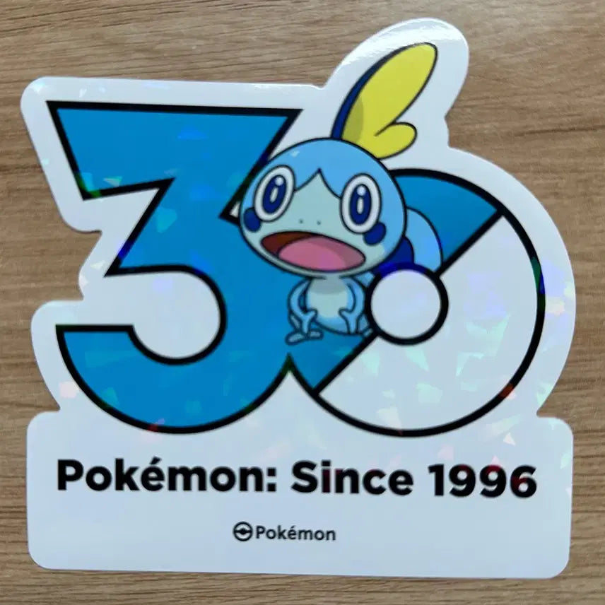 [BUNJANG] Pokemon 30th Anniversary Sticker - Turotto / [포켓몬 30주년 스티커]울머기