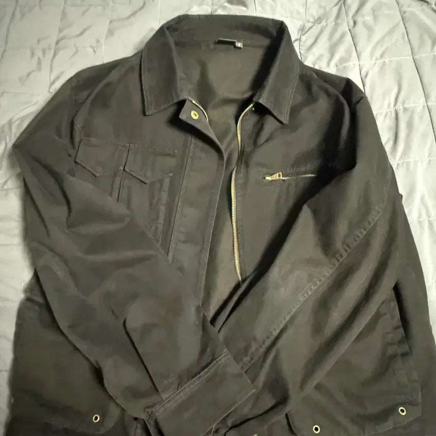 [BUNJANG] AKAM Utility Jacket Black Size 2 / 아캄 유틸리티 자켓 블랙 2사이즈