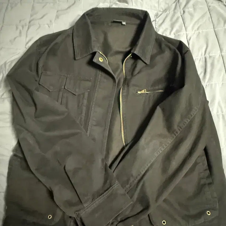 [BUNJANG] AKAM Utility Jacket Black Size 2 / 아캄 유틸리티 자켓 블랙 2사이즈