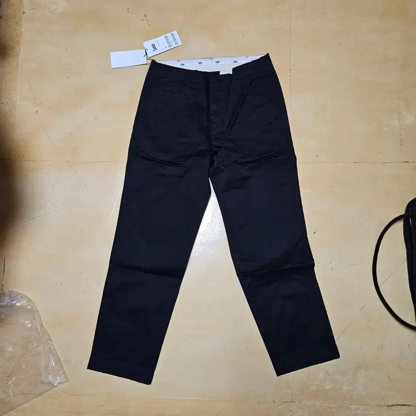 [BUNJANG] Lee Black Cotton Pants (Size 32) / 리 Lee 남자면바지 새상품 32사이즈