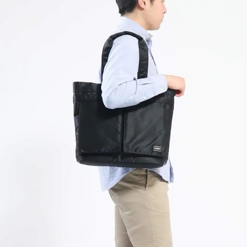 [BUNJANG] Porter Tanker Tote Bag Black / 포터 탱커 토트백 블랙