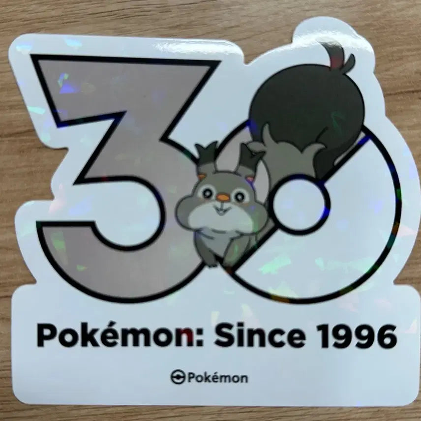 [BUNJANG] Pokemon 30th Anniversary Sticker / [포켓몬 30주년 스티커]탐리스