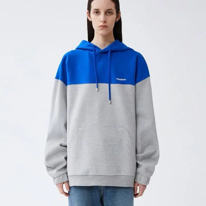 [BUNJANG] Ader Error Block Hoodie Grey / 아더에러 Block hoodie Grey