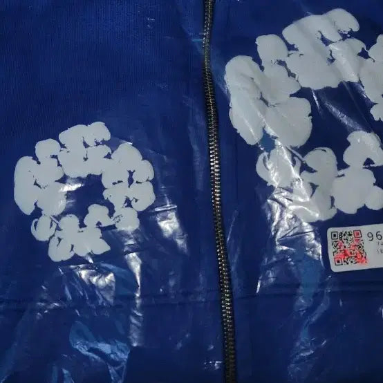 [BUNJANG] Denim Tears Cotton Wreath Hoodie Blue / (정품)데님 티어스 코튼 리쓰 집 후드 블루