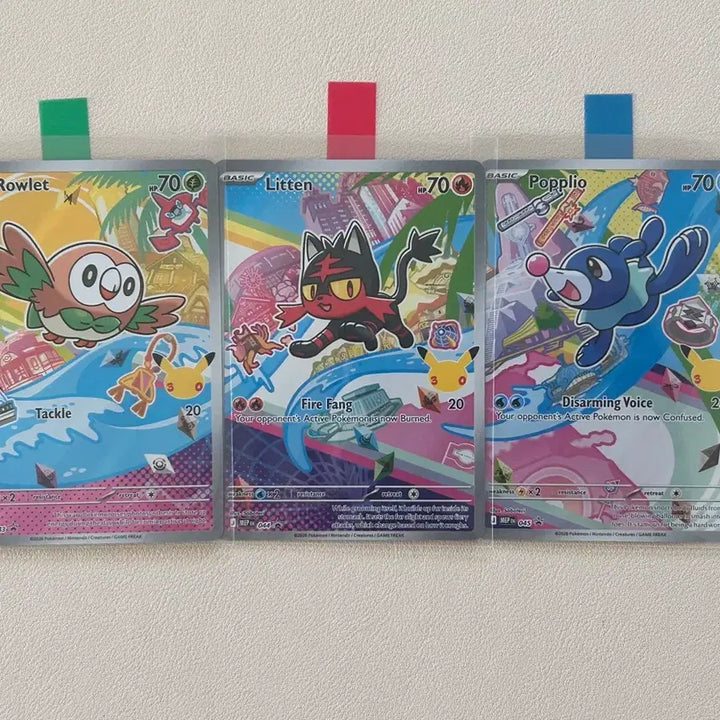 [BUNJANG] Pokemon North America First Partner Illustration Collection Gen 7 Trading Cards / 포켓몬카드 북미 퍼스트 파트너 일러스트 컬렉션 7세대