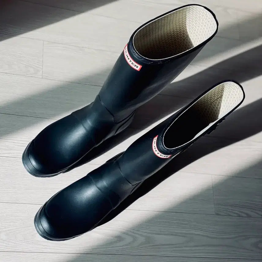[BUNJANG] Hunter Original Tall Rain Boots Black UK8 / [헌터] 정품 오리지널 톨 레인부츠 정품 UK8, EU42, 270