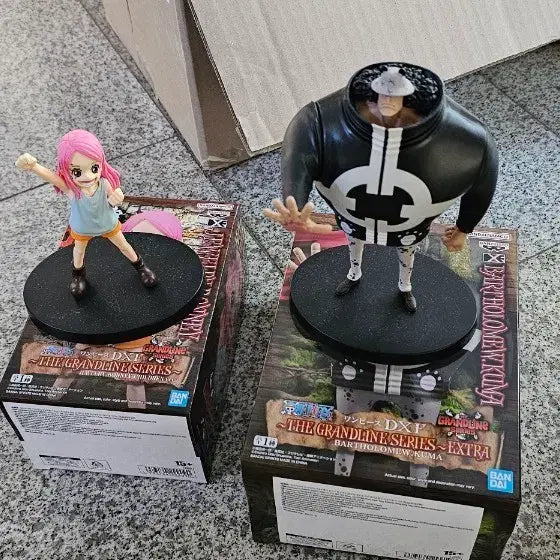 [BUNJANG] One Piece DXF Bonney &amp; Bartholomew Kuma Figures (Set) / 원피스 DXF 보니/바솔로뮤 쿠마 피규어 판매합니다