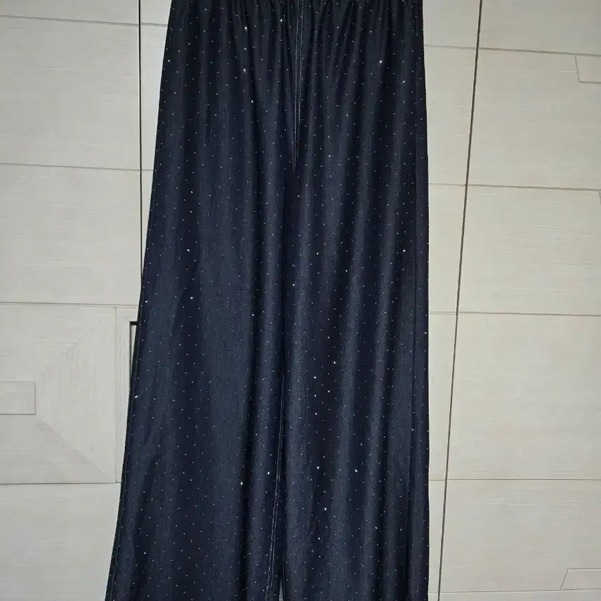 [BUNJANG] Cubic Wide Pants (New) / 큐빅 와이드 팬츠(새상품)