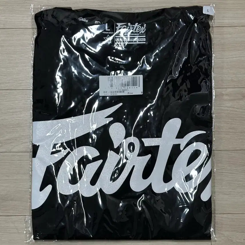 [BUNJANG] Fairtex Black Short Sleeve T-Shirt (L) / Fairtex  페어텍스 반팔 티셔츠 블랙 L