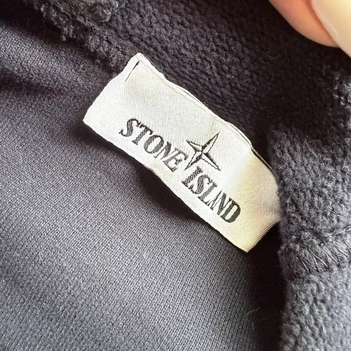 [BUNJANG] Stone Island Navy Hooded Zip-Up Jacket / 스톤아일랜드 후드집업 네이비 급처
