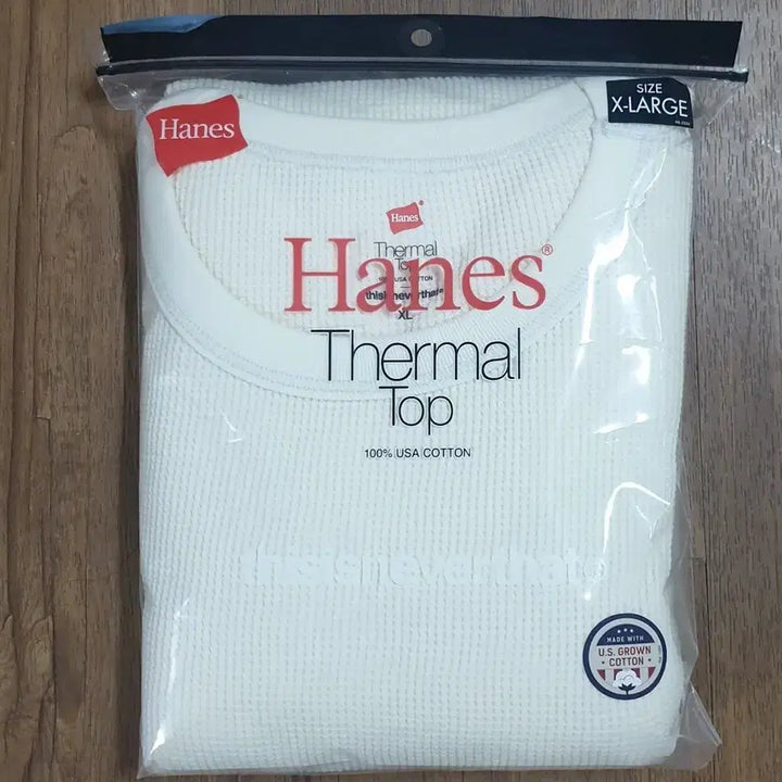 [BUNJANG] Thisisneverthat x Hanes Thermal Top Off White / [XL]디스이즈네버댓 x 헤인즈 써멀 탑 오프 화이트