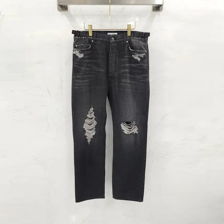 [BUNJANG] Balenciaga Relaxed Fit Ribbed Pants Black / S / 발렌시아가 릴렉스드 핏 립팬츠 블랙