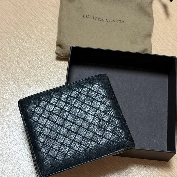[BUNJANG] Bottega Veneta Intrecciato Bi-fold Wallet / 보테가 베네타 인트레치아토 반지갑