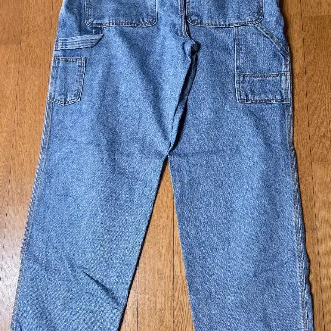 [BUNJANG] Outstanding Carpenter Denim Pants / 아웃스탠딩 카펜터 데님 팬츠