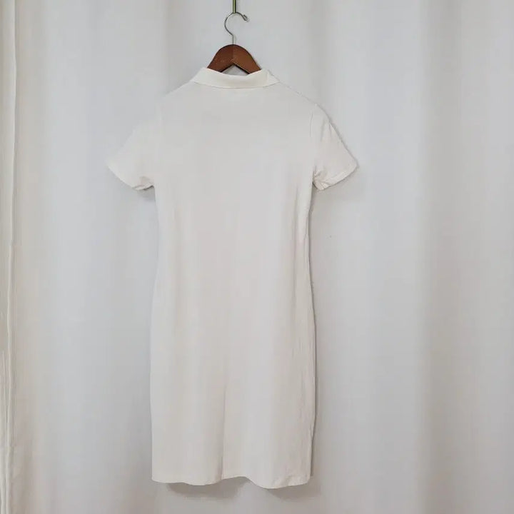 [BUNJANG] Lacoste Cotton Shirtdress White / 라코스테 원피스40