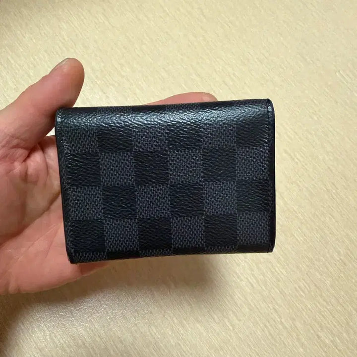 [BUNJANG] Louis Vuitton Damier Card Holder Black / 루이비통 다미에 카드지갑 블랙